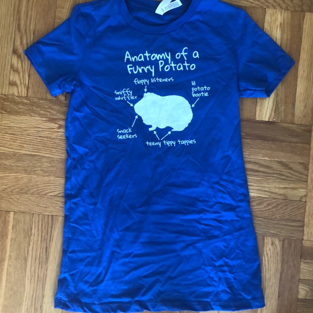 Anatomy of a Furry Potato Shirt